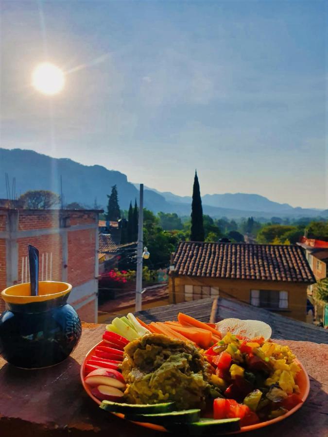 Mi Atardecer En Tepoz, Hostal テポストラン エクステリア 写真